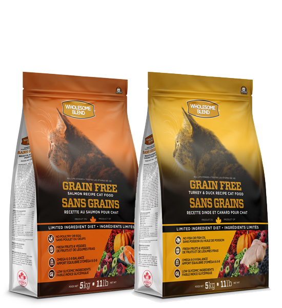 Grain free cat food